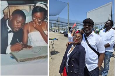 “You’re the Best” – Okey Bakassi Celebrates Wife on 24th Wedding Anniversary