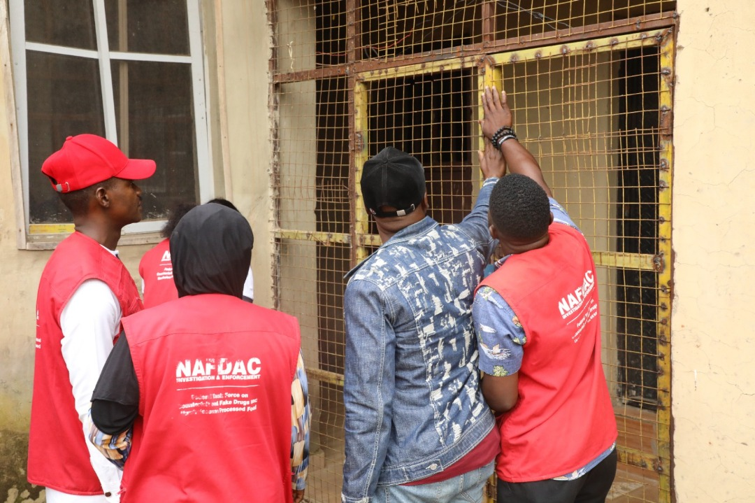 NAFDAC Arrests Footballer Over Fake Chemical Factory in Abuja
