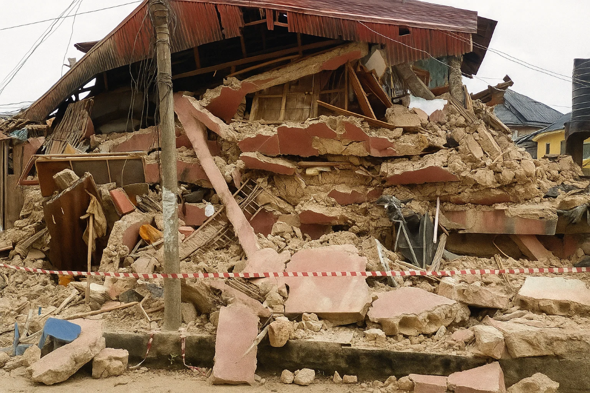 One killed, seven injured in Jigawa building collapse