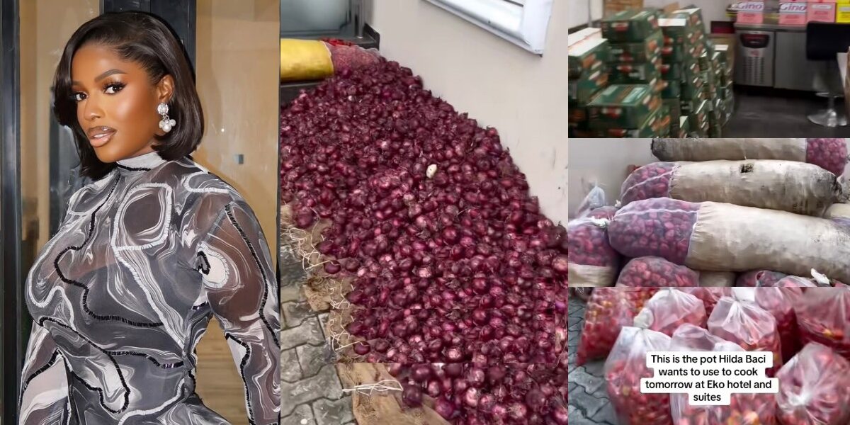 Hilda Baci Unveils Massive Ingredients for World’s Largest Jollof Rice