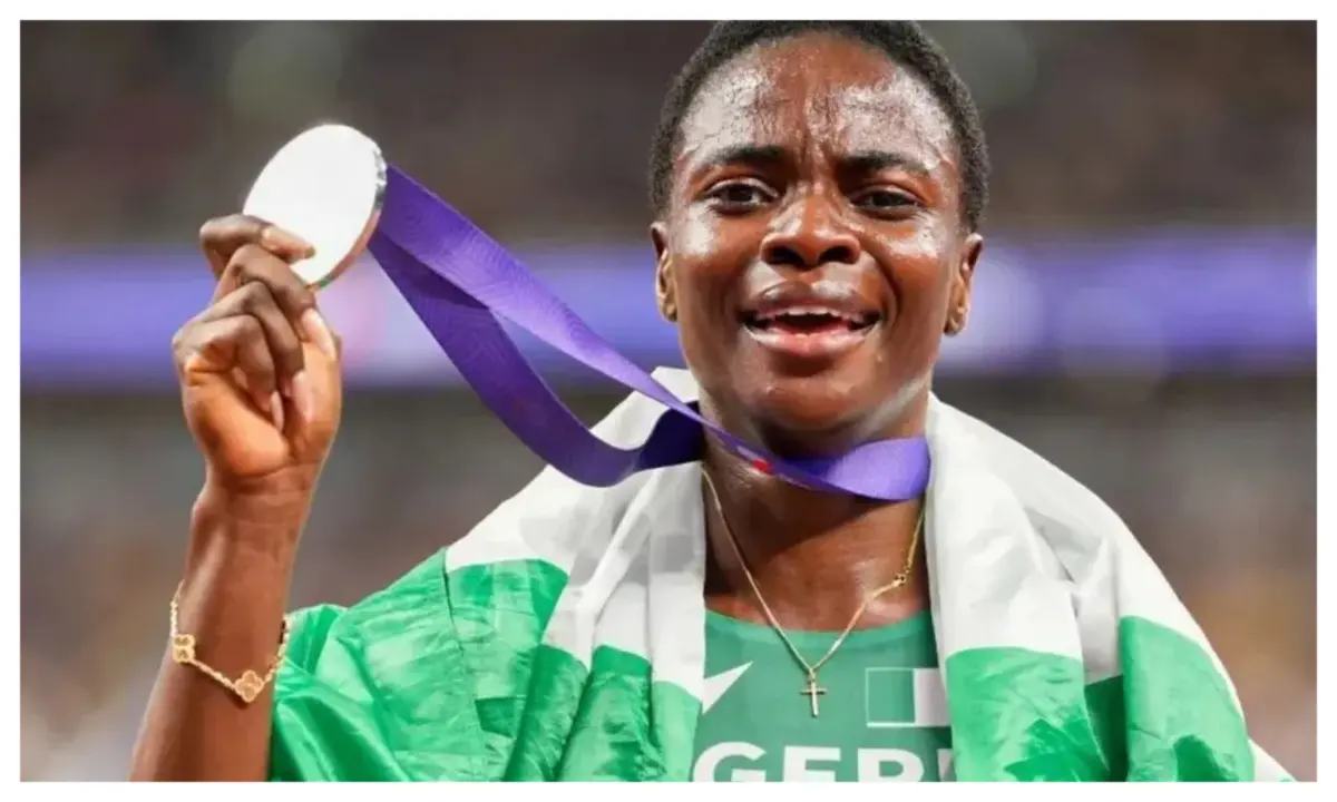 Amusan Thanks God After Winning Silver at 2025 World Championships