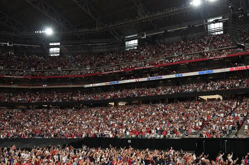 Huge Turnout in Arizona Honors Charlie Kirk at Memorial Service