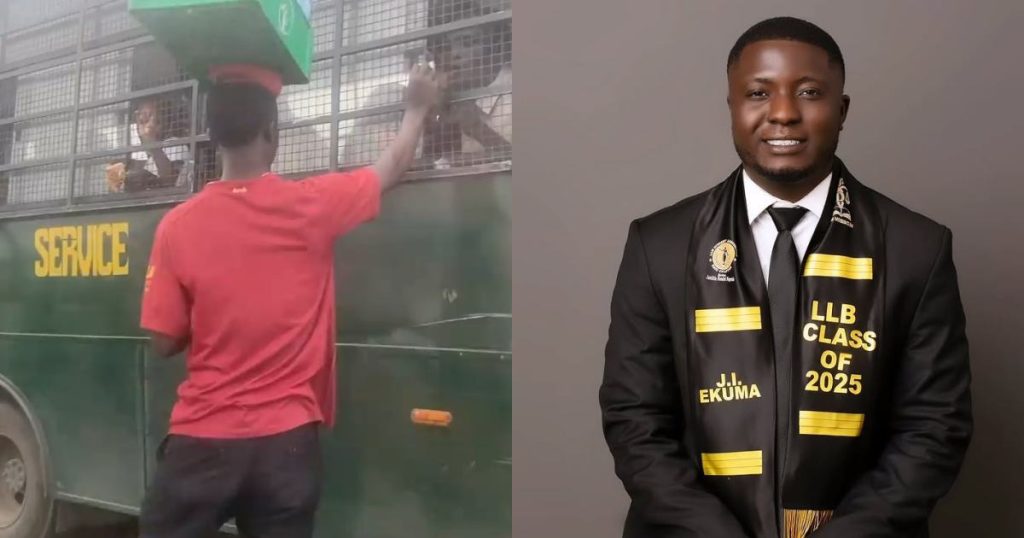 Obi Cubana Celebrates Ex-Lagos Hawker Ekuma Jeremiah as He Graduates with Law Degree