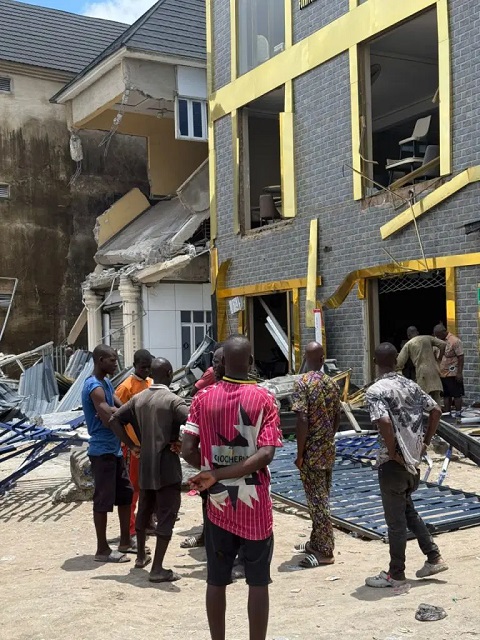 Lagos Govt Demolishes Over 19 Buildings Worth Billions At Trade Fair Plaza