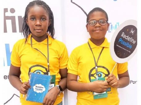 Two Nigerian Girls Defeat Japan, Canada, Spain to Win Global Tech Grand Prize