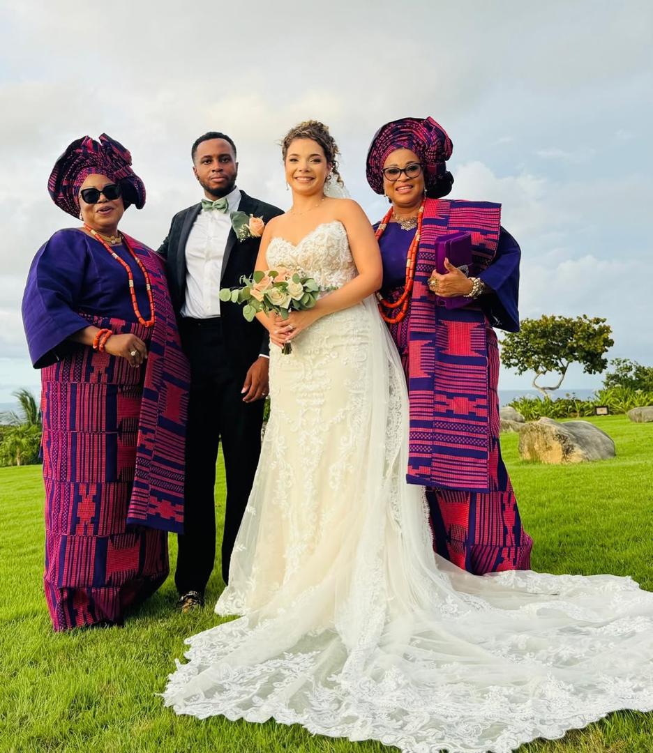 Photos From the Wedding of Nigerian Actress, Bukky Wright’s Son