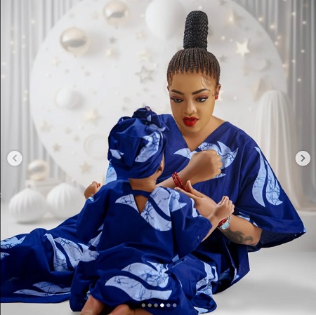 Actress Sotayagaga Celebrates Daughter Adetayo Faiza’s First Birthday With Heartfelt Message