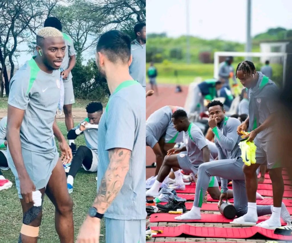 Super Eagles Begin Training in Polokwane Ahead of Lesotho Clash