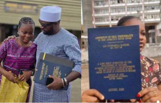 Actor Femi Adebayo Overjoyed as OAU Student Dedicates Research Project to His Movie Seven Doors