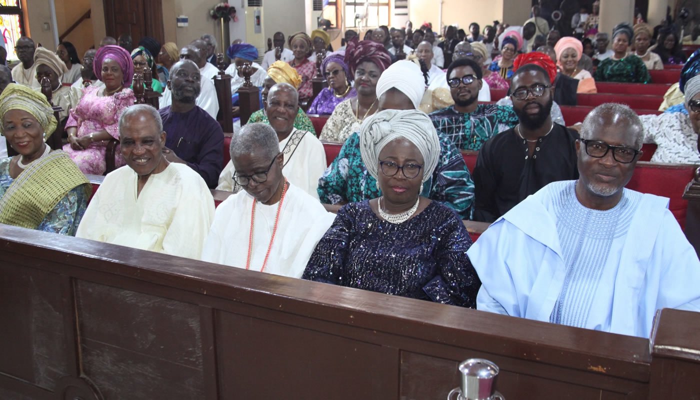 Osinubi Celebrated by Family, Clergy, and Media Icons at 70th Birthday Thanksgiving
