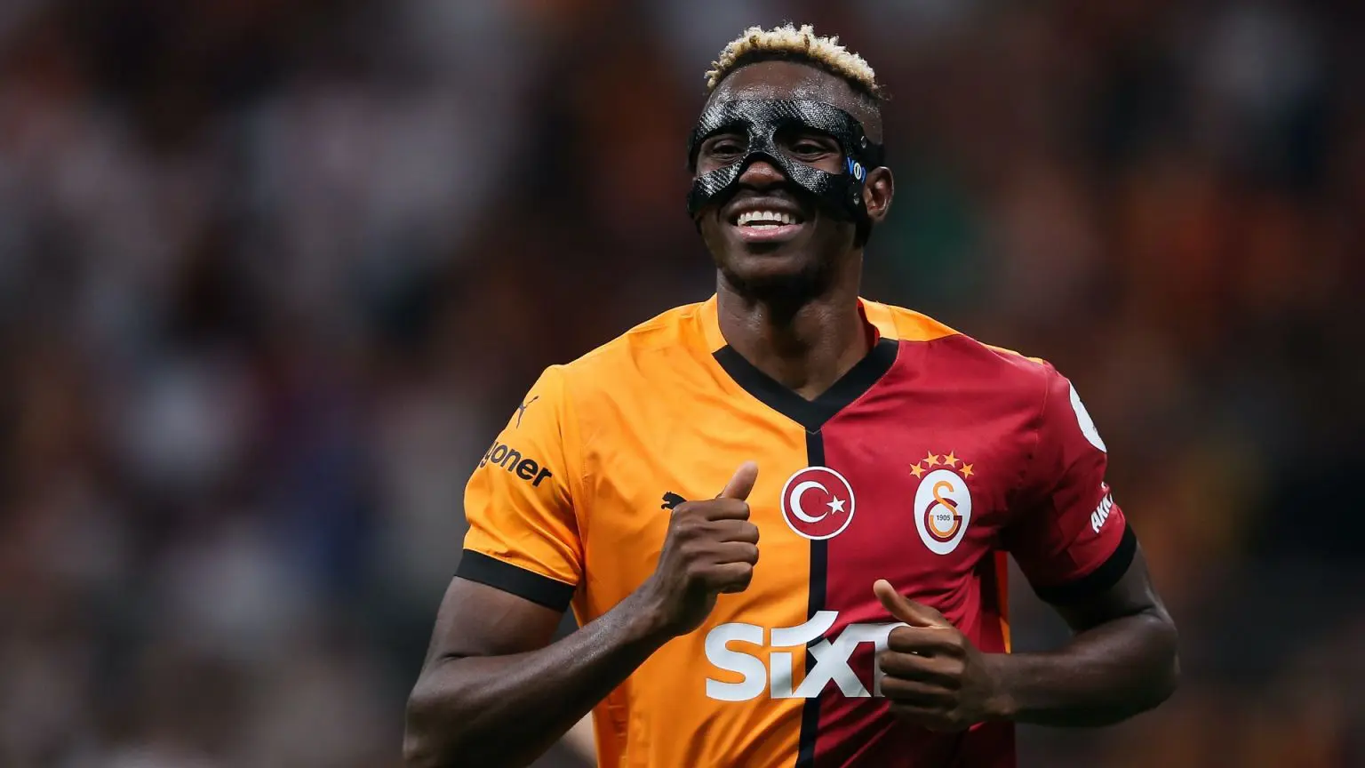 UCL: Osimhen elated to set two new records in Galatasaray’s win over Bodo/Glimt