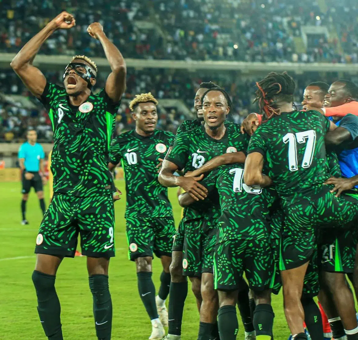 Nigeria 4-1 Gabon: Eagles Soar Into World Cup Playoffs Final