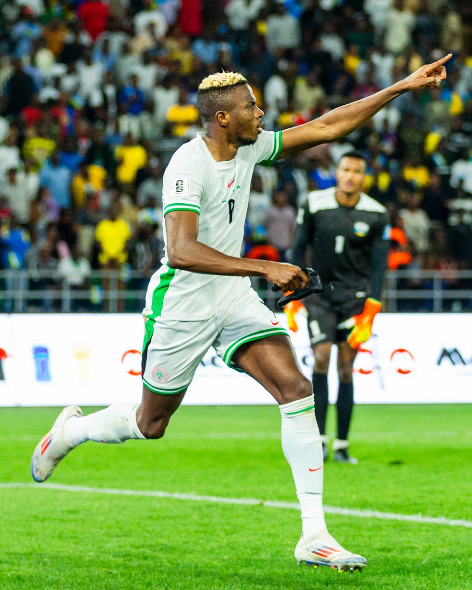 Osimhen to Captain Super Eagles Against DR Congo as Ndidi Sits Out
