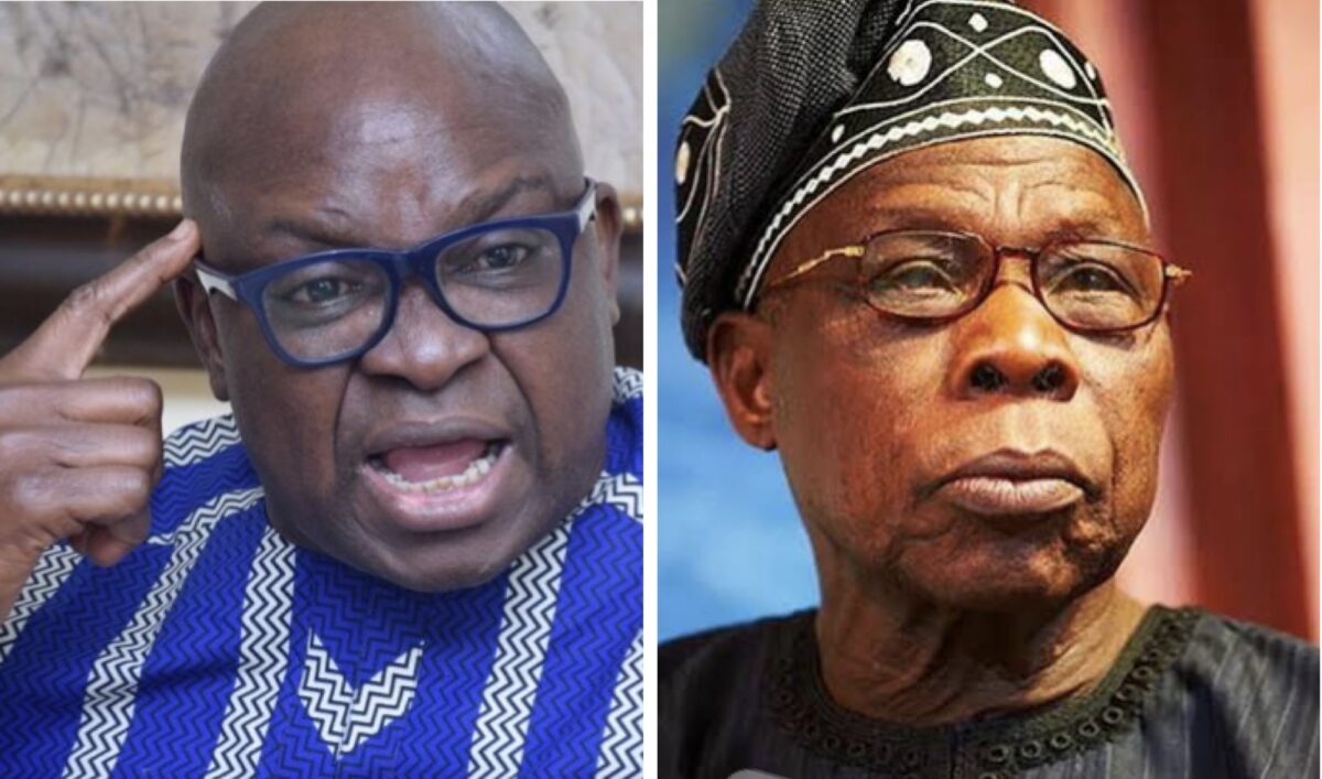 “Fayose’s Brother Slams Him for Attacking Obasanjo: ‘A Pig Will Always Be a Pig’”
