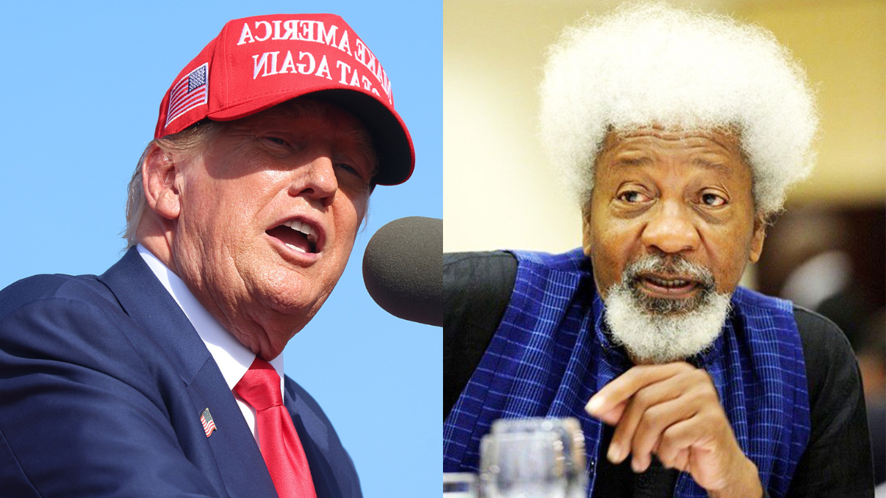 ‘You Don’t Just Say You’re Coming Ready for Battle’ — Soyinka Slams Trump