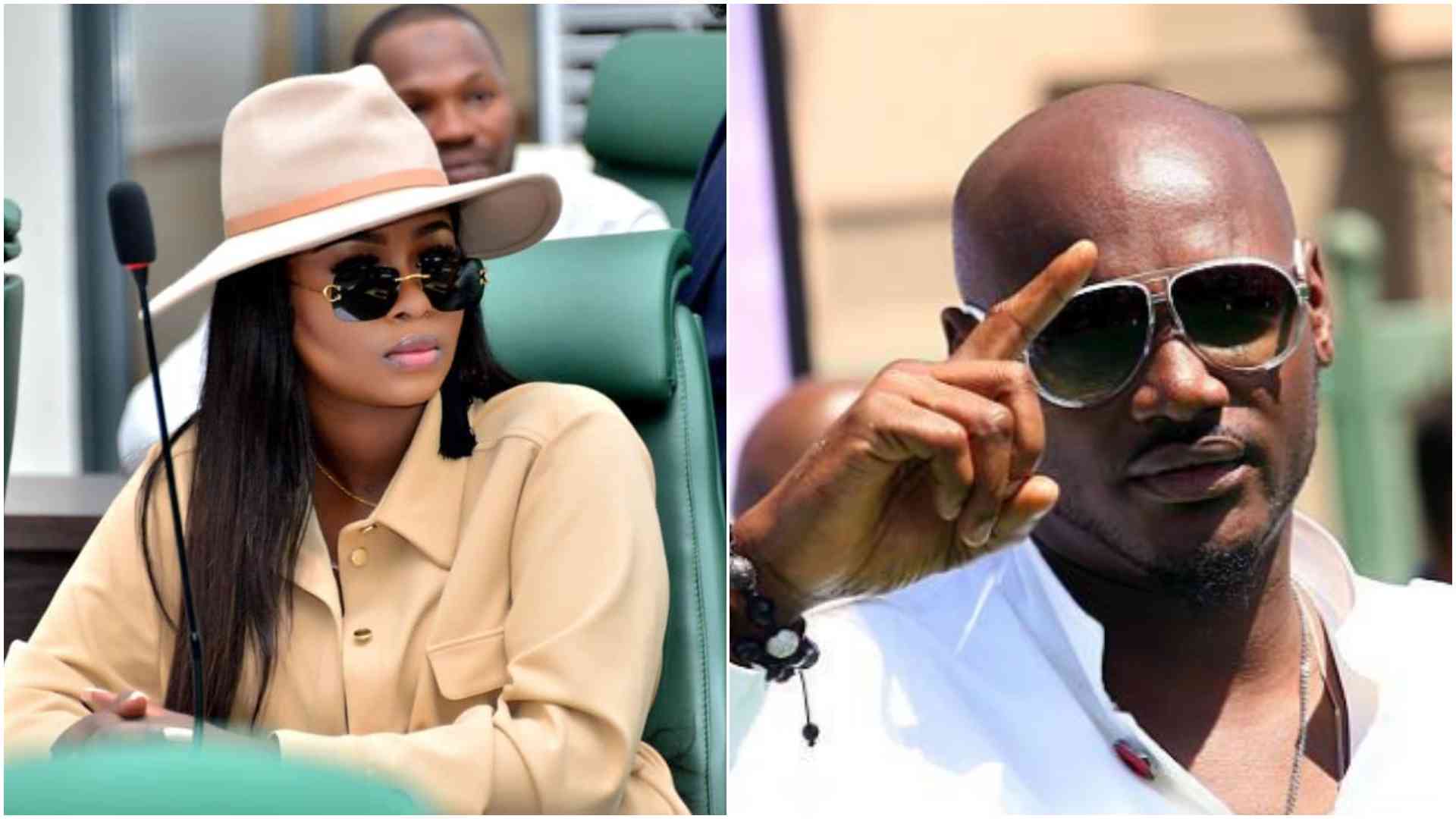 Drama as 2Baba and Wife Natasha Clash on Instagram Live After UK Mall Incident