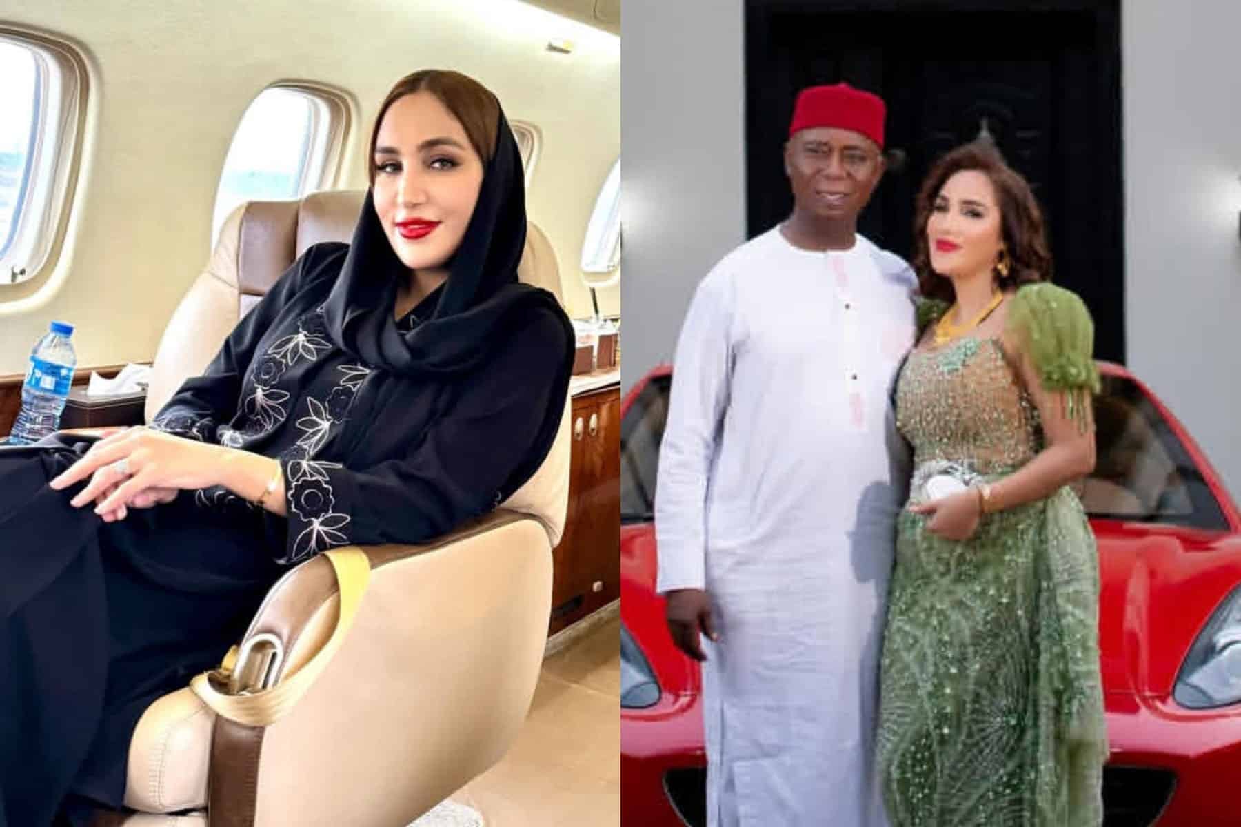 Ned Nwoko’s Fourth Wife, Laila Charani, Raises Concerns After Wiping Her Instagram Page