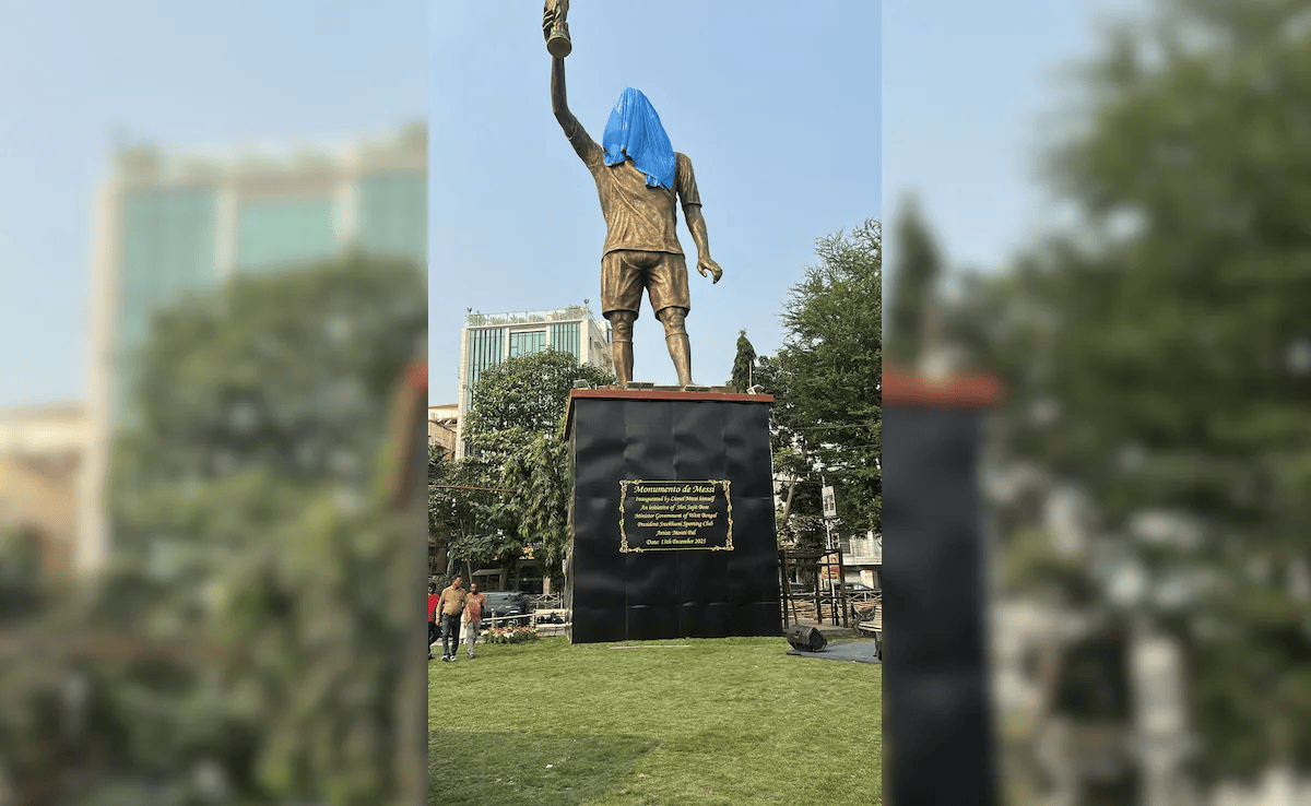Messi Set to Unveil Giant 21-Metre Statue on India’s ‘GOAT Tour’