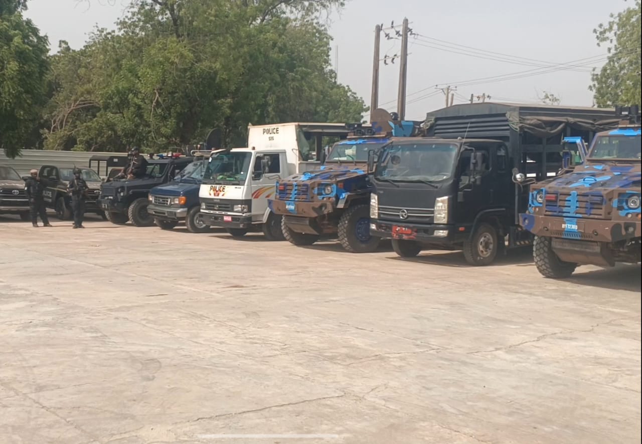 Kebbi Police Take Delivery of 13 Armoured Vehicles, Patrol Trucks