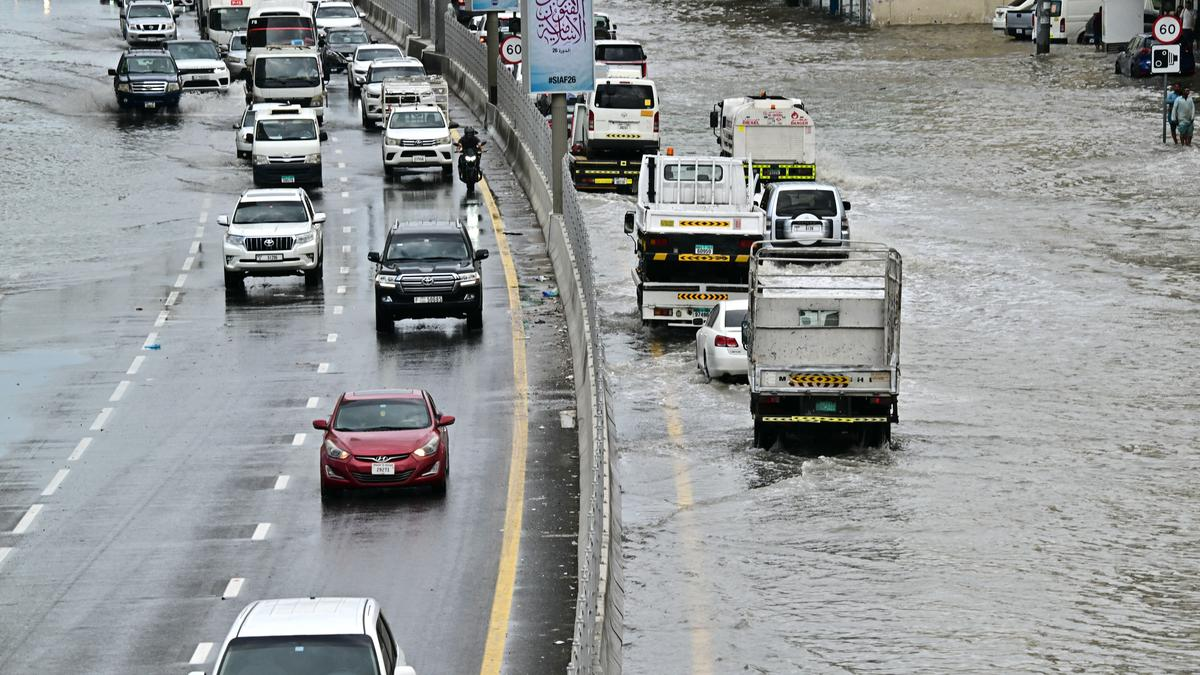 Flights Cancelled, Streets Submerged as Unusual Storm Batters UAE