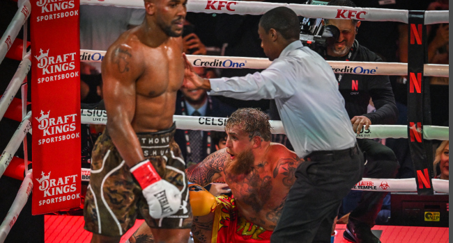 Anthony Joshua Knocks Out Jake Paul in Sixth Round