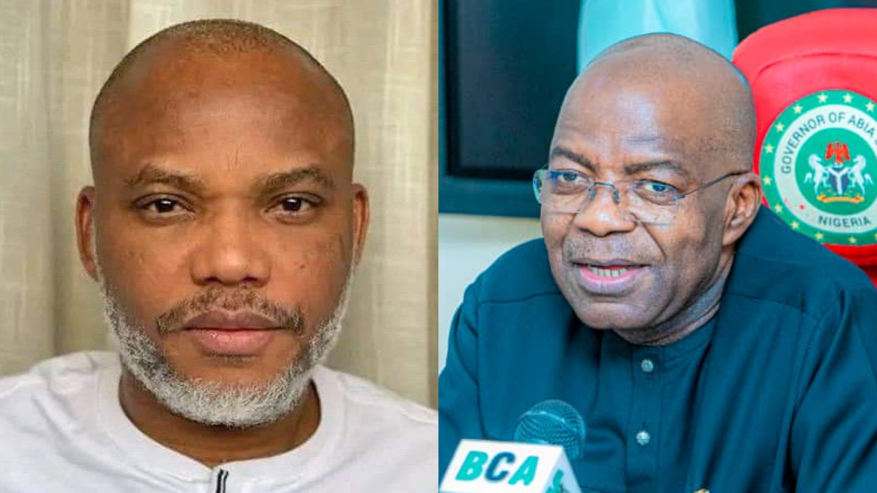 Governor Otti Explains Visit To Nnamdi Kanu At Sokoto Prison