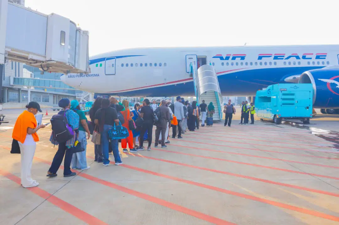 150 Passengers Stranded After Air Peace Aircraft Damaged