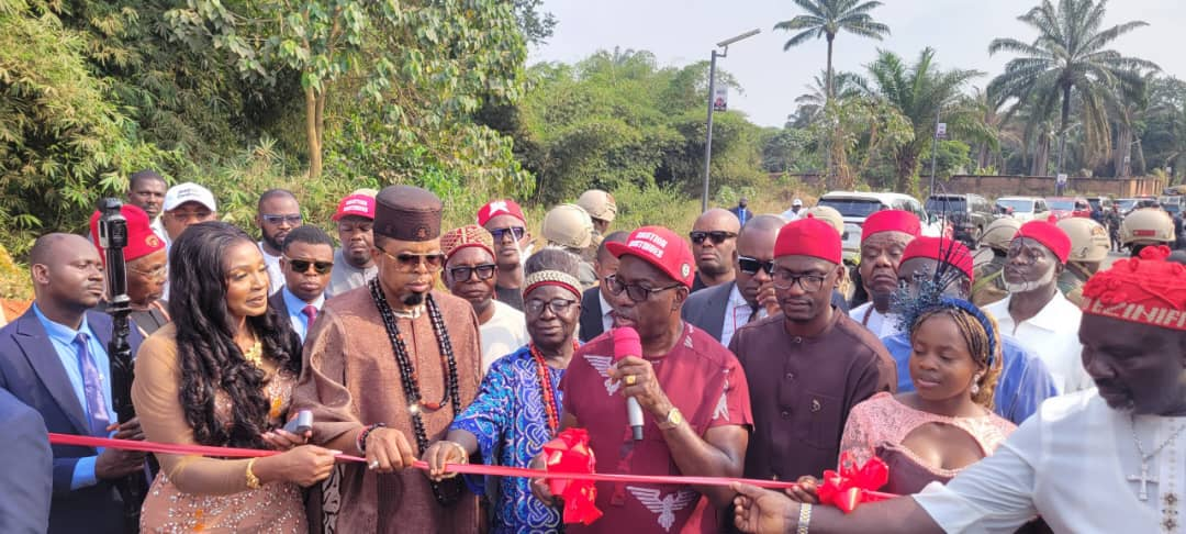 Soludo hails public-private-community partnership, commissions 5km road in Aguata