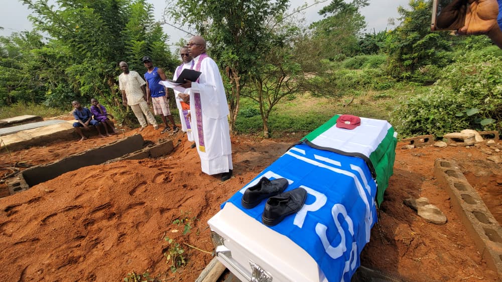 Tears Flow as Slain FRSC Officer and Daughter Laid to Rest in Osun
