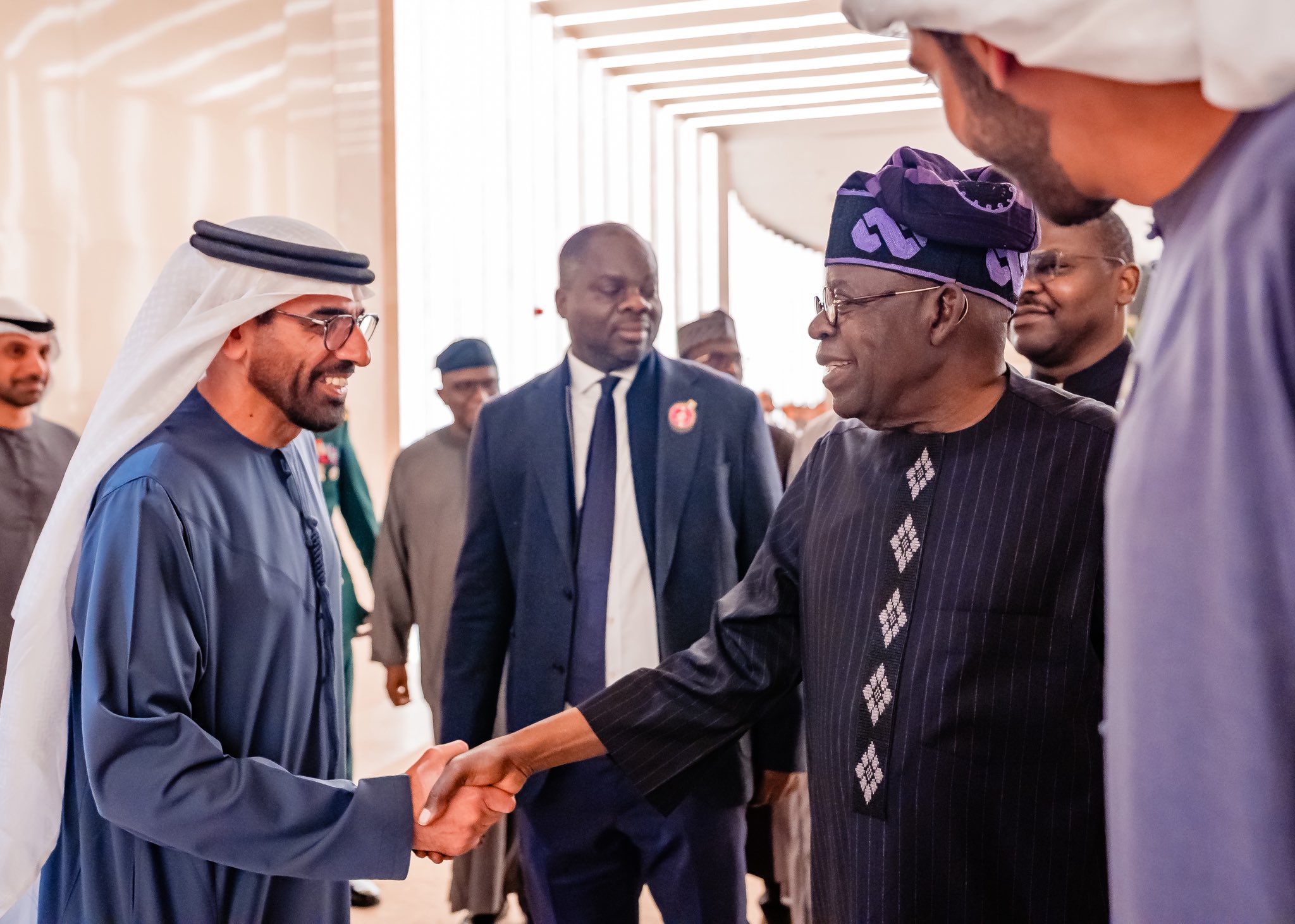 Tinubu Arrives In Uae Ahead Of Sustainability Summit