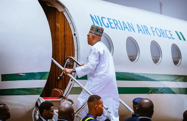 Shettima Departs Abuja for Guinea President Doumbouya’s Inauguration