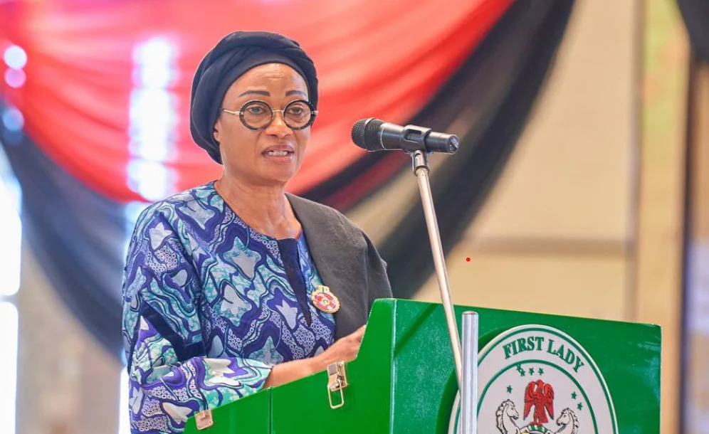First Lady urges Nigerians to protect environment, embrace clean energy