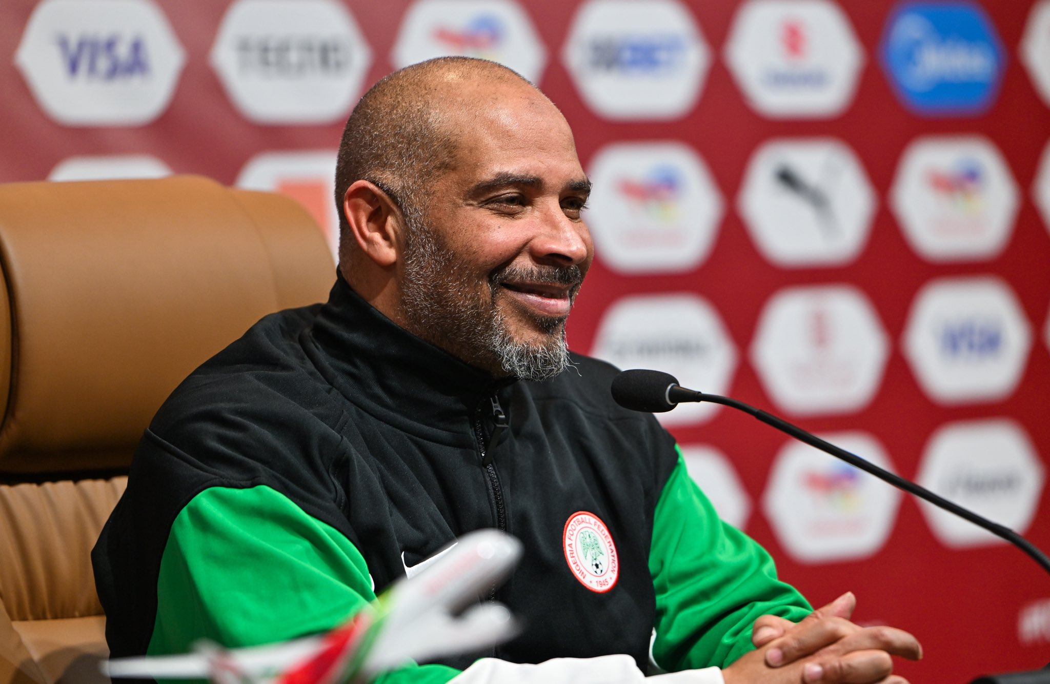 Super Eagles Coach Eric Chelle Reveals Real Madrid Ambition