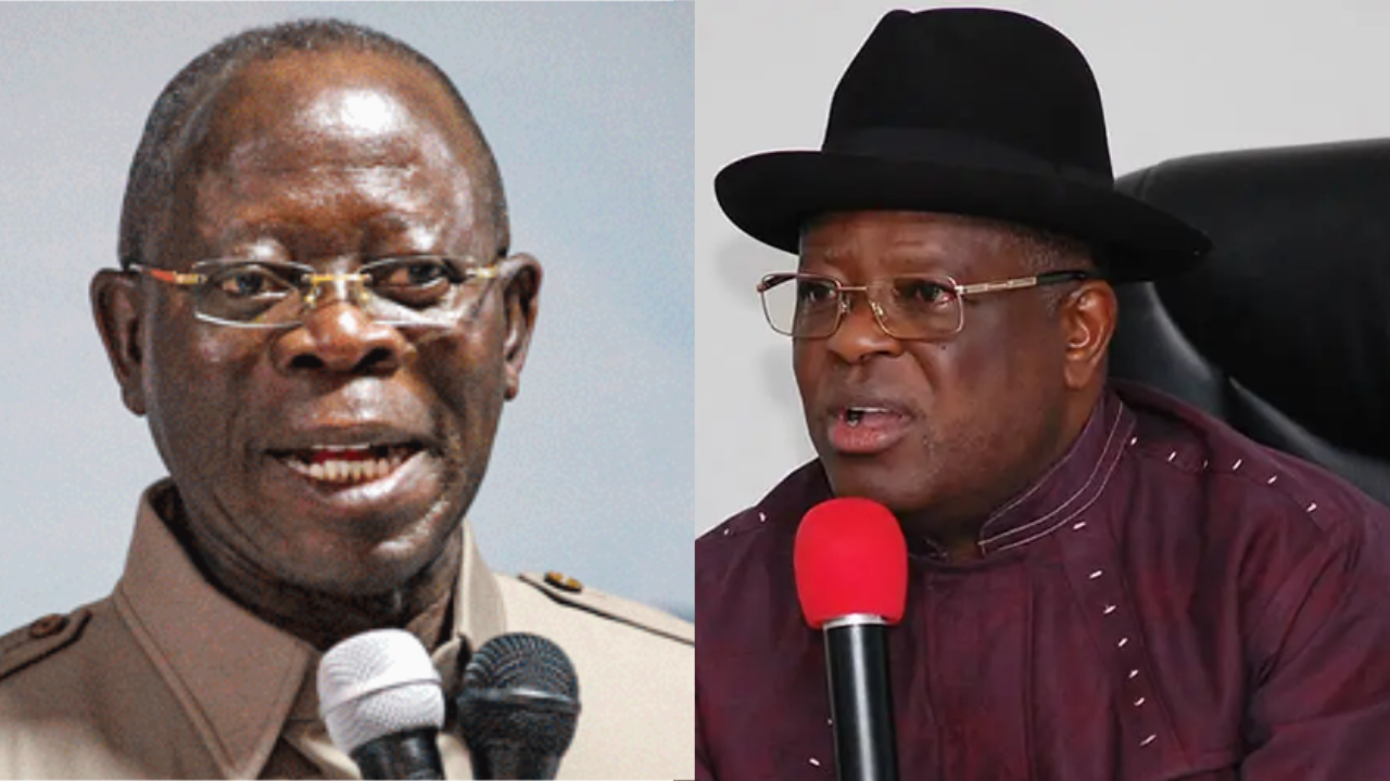 ‘you Can’t Speak To Me That Way’ – Umahi Clashes With Oshiomhole