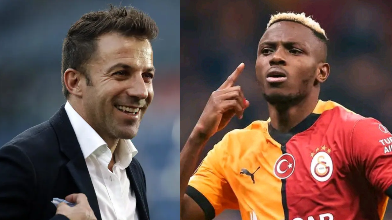 Juventus Legend Del Piero Praises Victor Osimhen After Galatasaray Victory