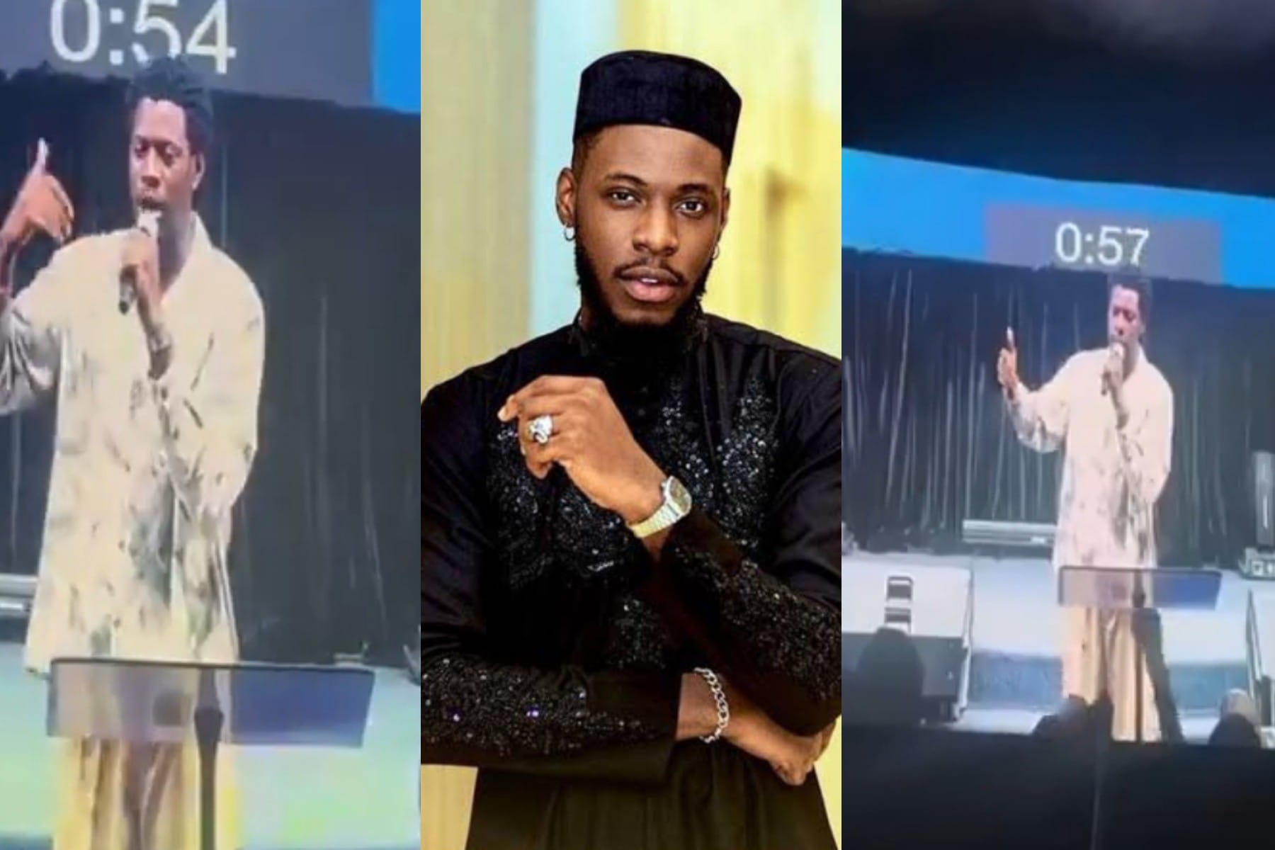 Former Bbnaija Star Soma Wows Fans Preaching At Church