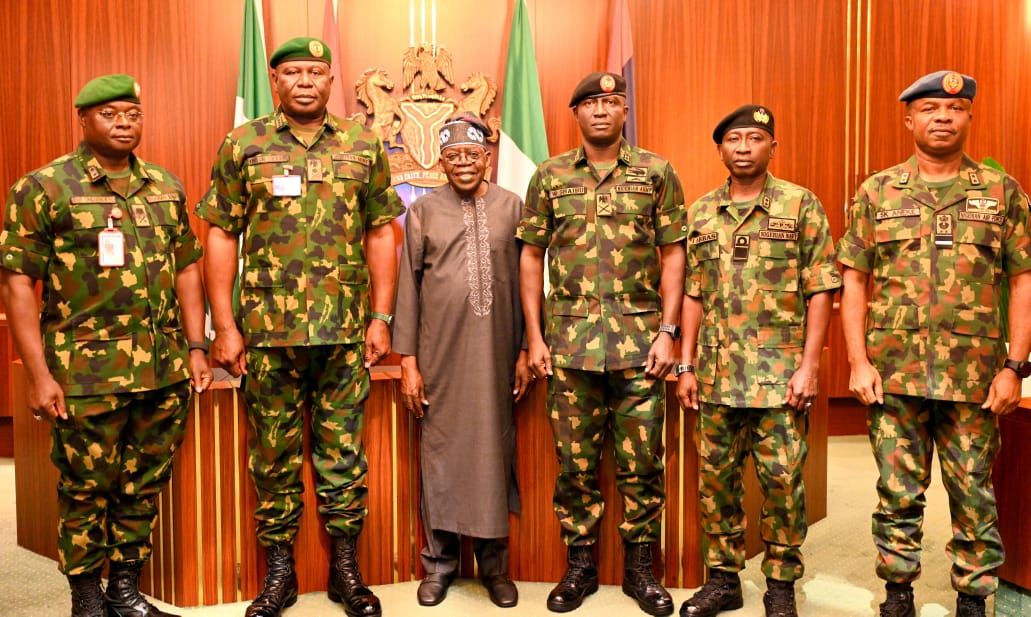 Inside Tinubu’s Closed-door Meeting With Nigeria’s Service Chiefs