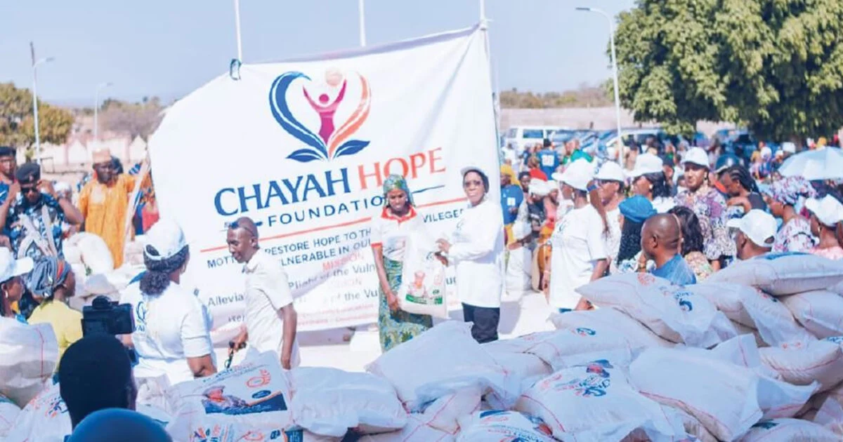 APC Chairman’s Wife Empowers 1,378 Plateau Women With Food And Cash