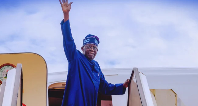 President Tinubu Returns to Lagos After Official UK Visit