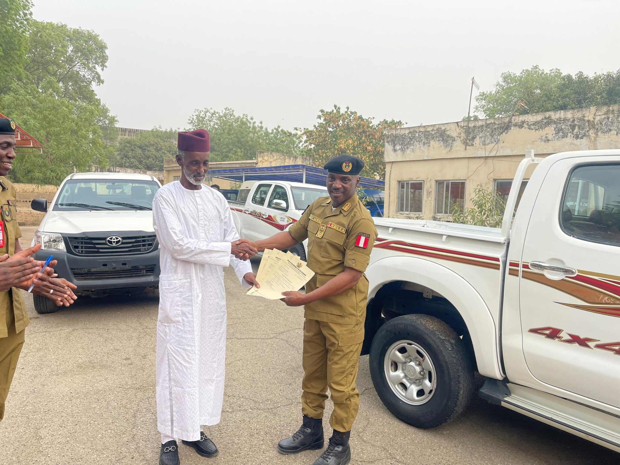 Kano Govt Boosts Anti-Drug Fight with Vehicle Donation