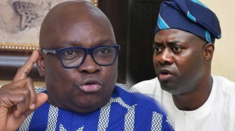 Ayodele Fayose Insists Seyi Makinde Plots to Remove Olubadan