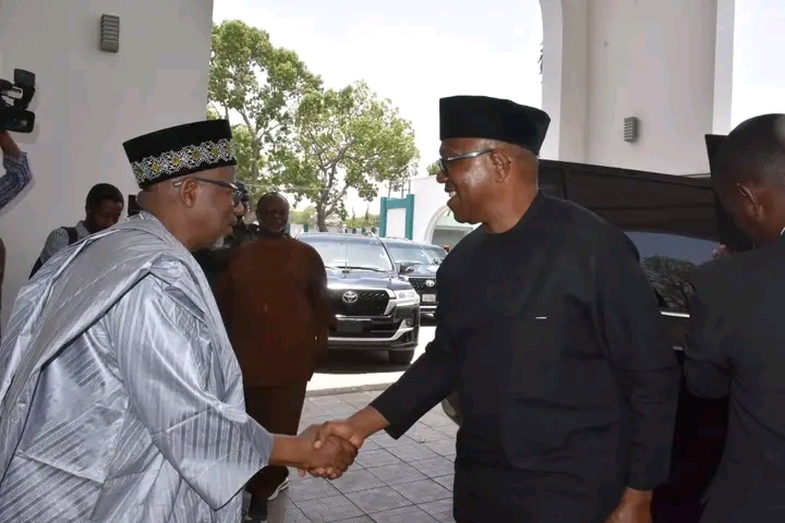 Peter Obi Meets Bala Mohammed Behind Closed Doors in Bauchi