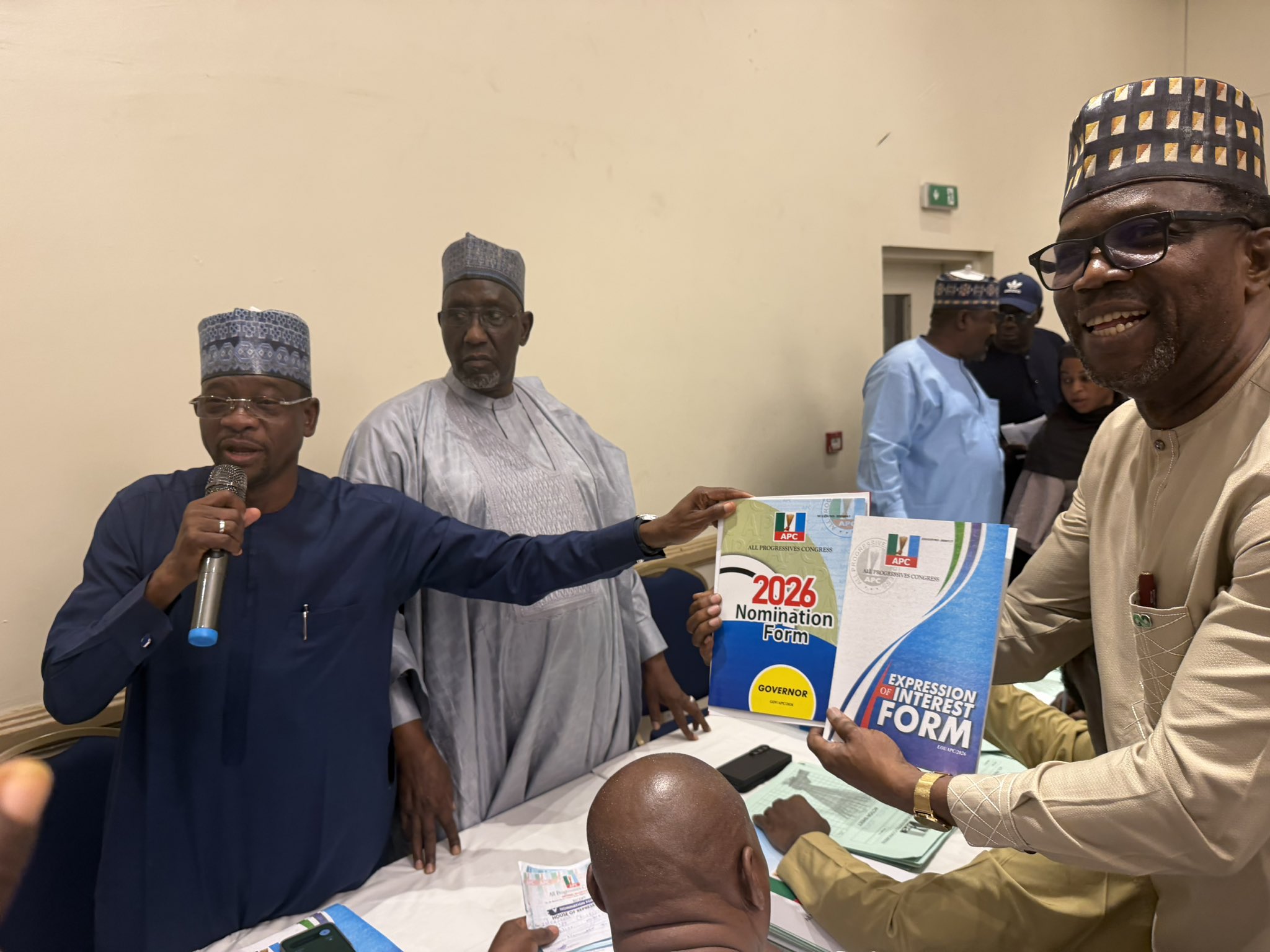 Yayi Picks APC Governorship Forms