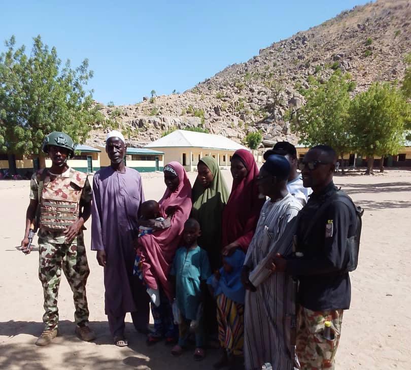 Army rescues six abducted civilians in Borno