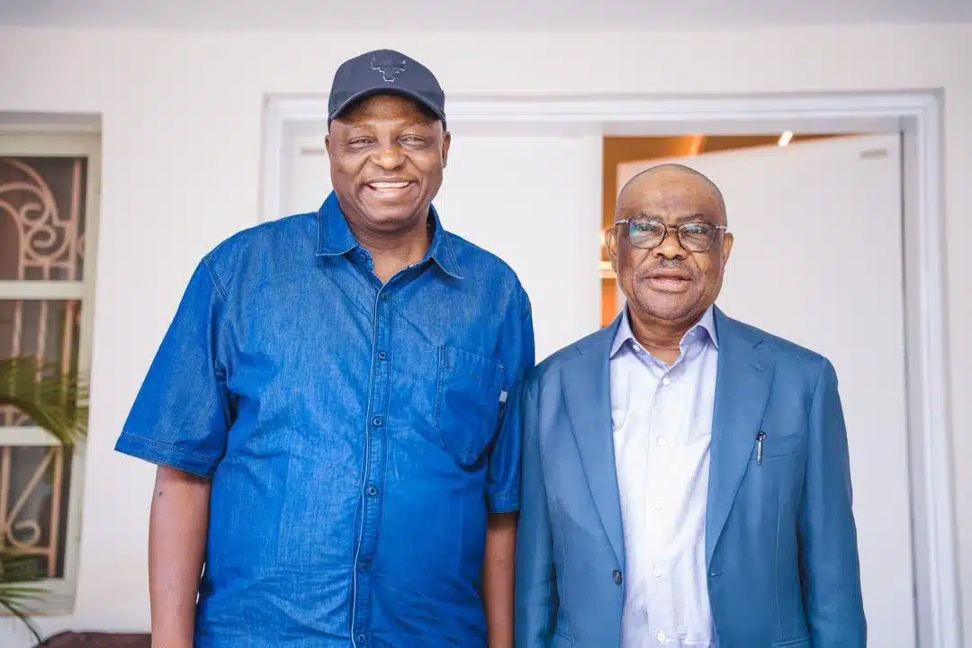 Wike Visits Apc National Chairman Nentawe Yilwatda In Abuja