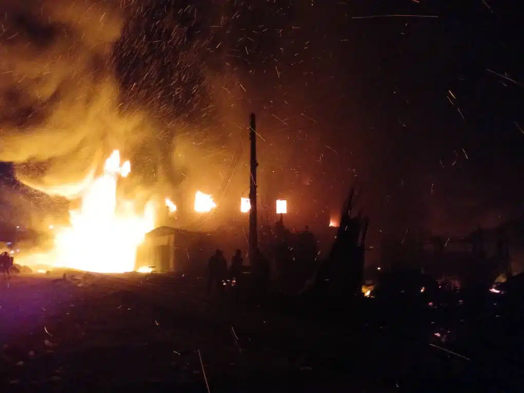Fire Razes 24 Shops At Ilorin’s Mandate Market, Goods Worth Millions Destroyed