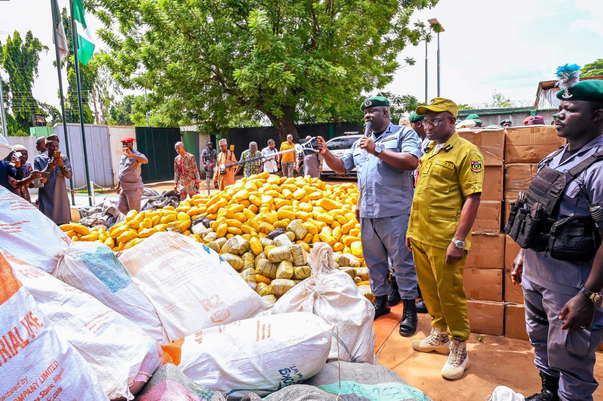 Customs Intercepts ₦5 Billion Worth Of Cannabis, Other Prohibited Items In Ogun