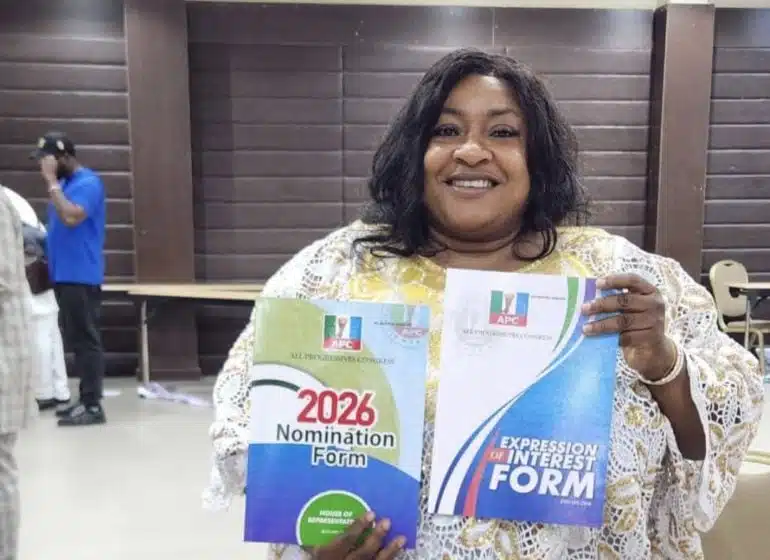 Foluke Daramola Joins 2027 Race, Picks House Of Representatives Nomination Forms