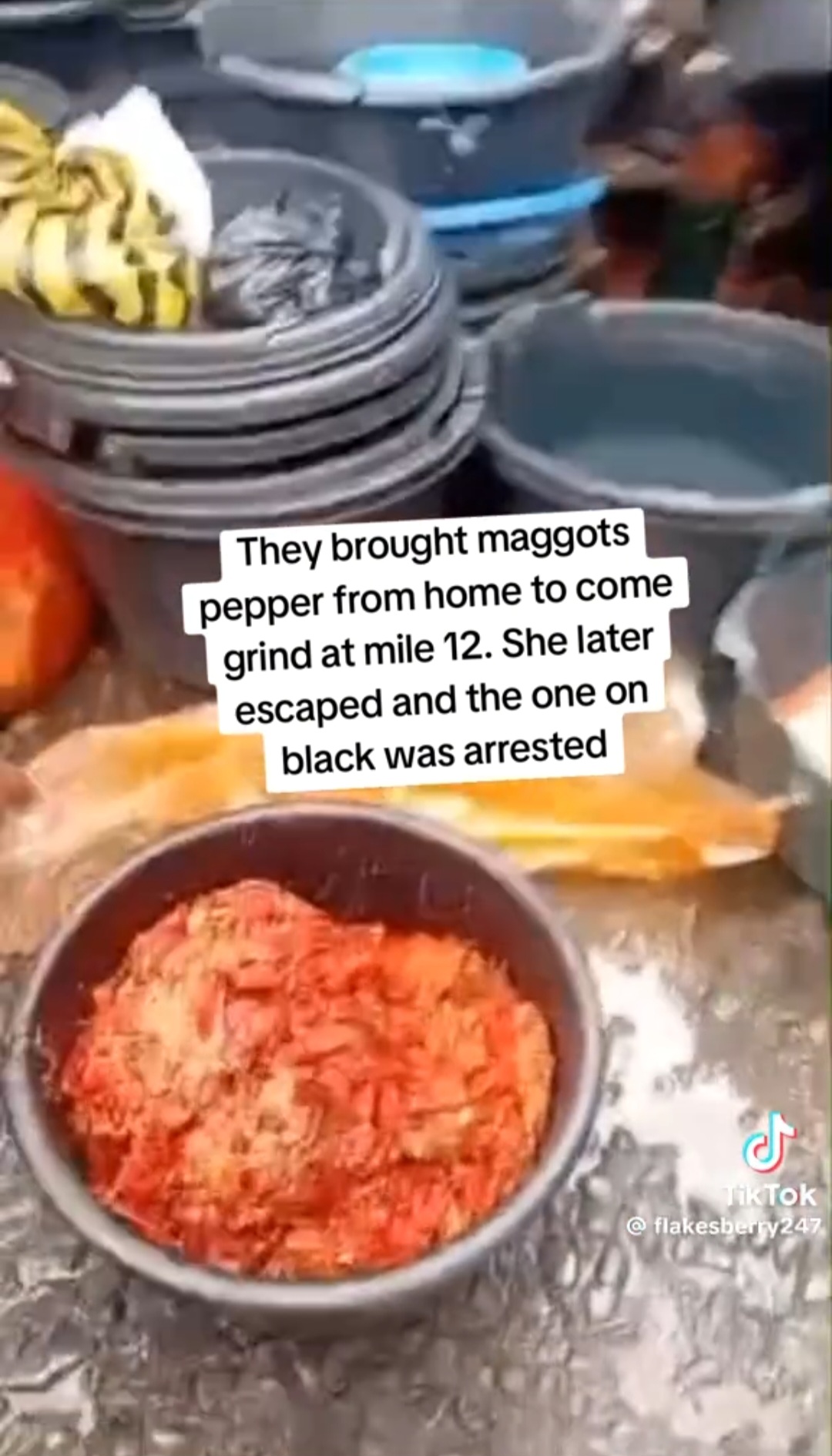 Be Careful What You Eat: Vendor Raises Alarm Over Rotten Pepper in Markets