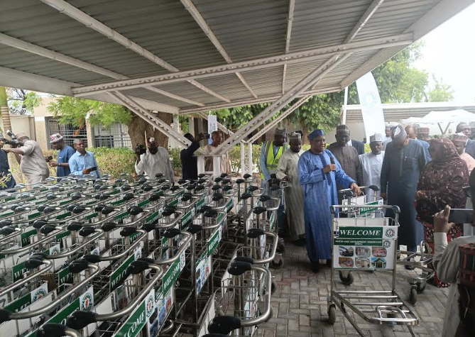 Nedc Donates 130 Trolleys To N’east Airports, Frcn Gets Equipment